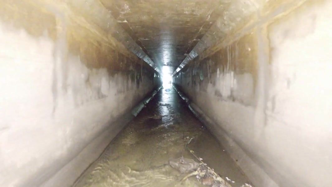 Confined space drone inspection